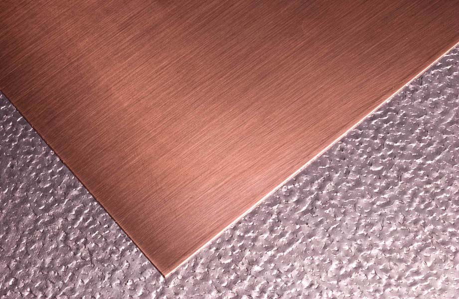 Copper Sheet , Metal Copper Plates - 5.9 x 3.9 x 0.04